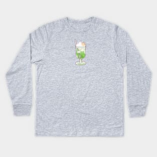 Melon Cream Soda Kids Long Sleeve T-Shirt